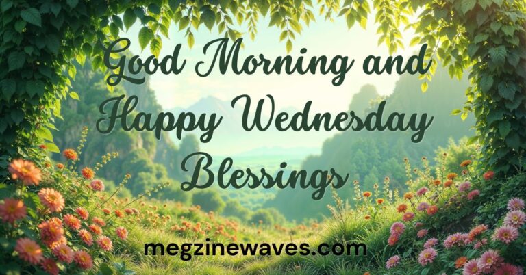 Good Morning and Happy Wednesday Blessings