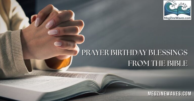 Prayer Birthday Blessings from the Bible